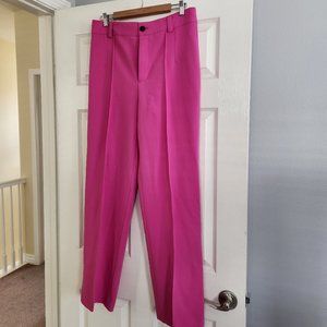 PINK straight leg pants ZARA